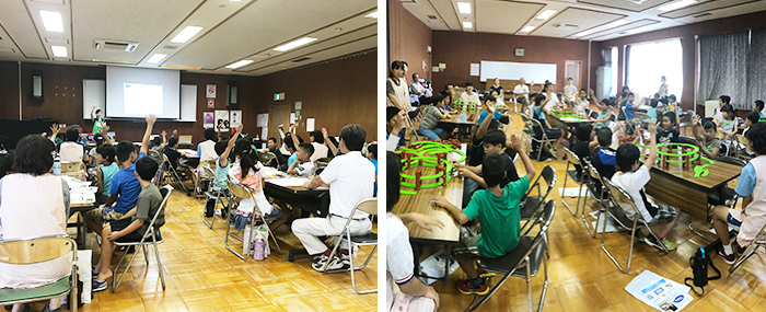 小学生サマースタディの様子