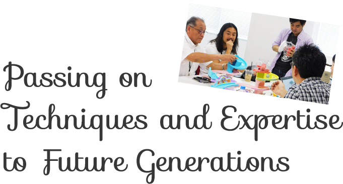 Passing on Techniques and Expertise to Future Generations