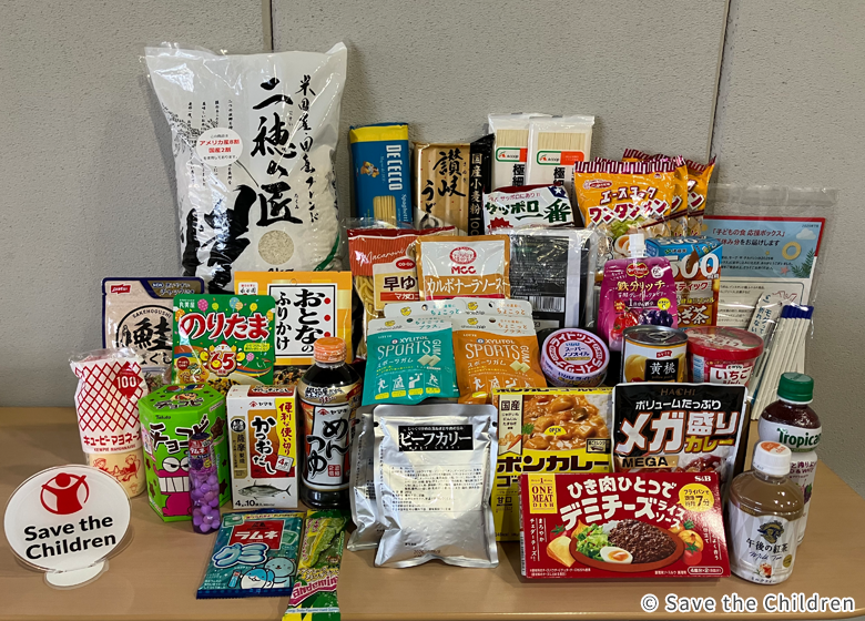Food Box for Children (sample contents)
