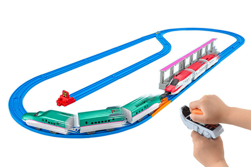 キミが運転！連結！グリップマスコンE５系新幹線＆E６系新幹線セット（イメージ）