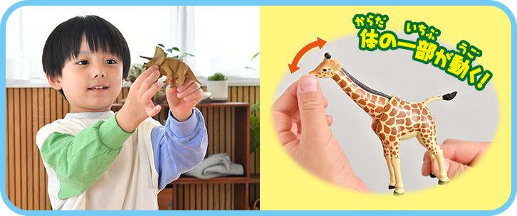 体の一部が動く！