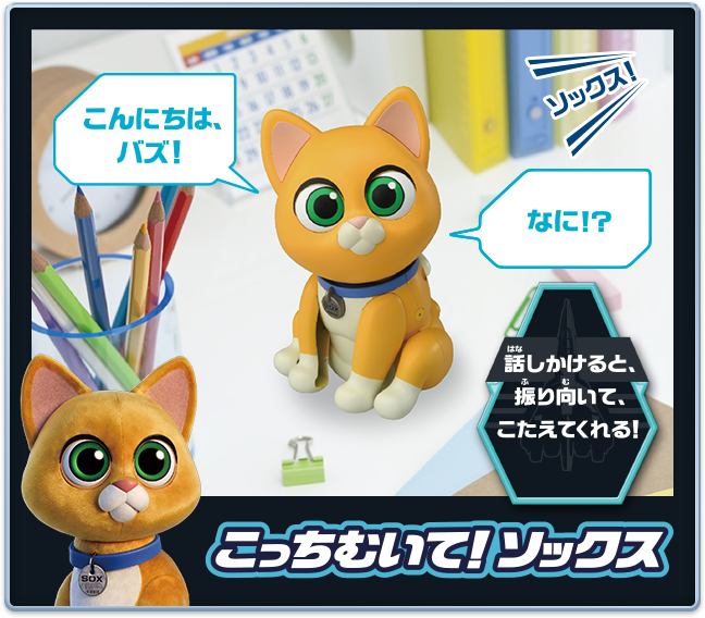 こっちむいて！ソックス
