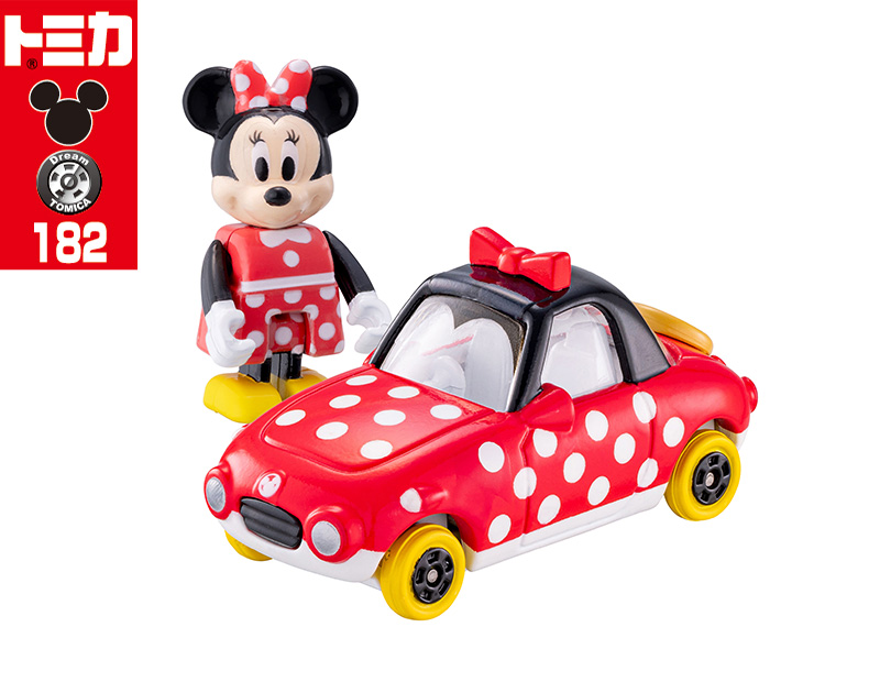 ドリームトミカ No.182 ディズニーモータース ポピュート ミニーマウス