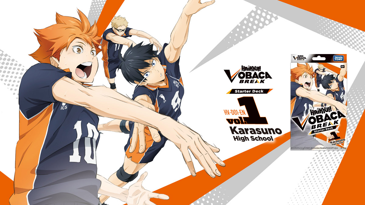 HV-D01-EN HAIKYU!! VOBACA!! BREAK Starter Deck Karasuno High School
