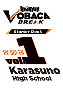 HV-D01 Haikyu!! Vobaca!! BREAK Starter Deck: Karasuno High