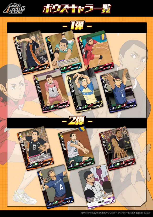 ボウズキャラ一覧