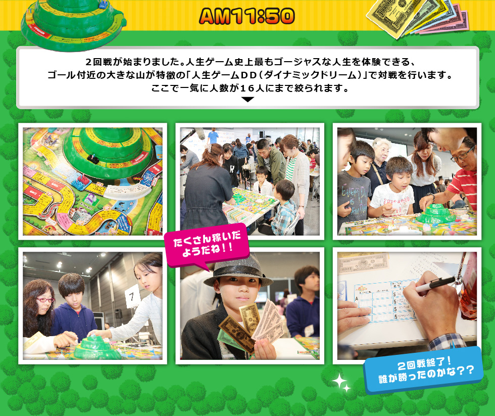 人生ゲーム日本一決定戦 レポート