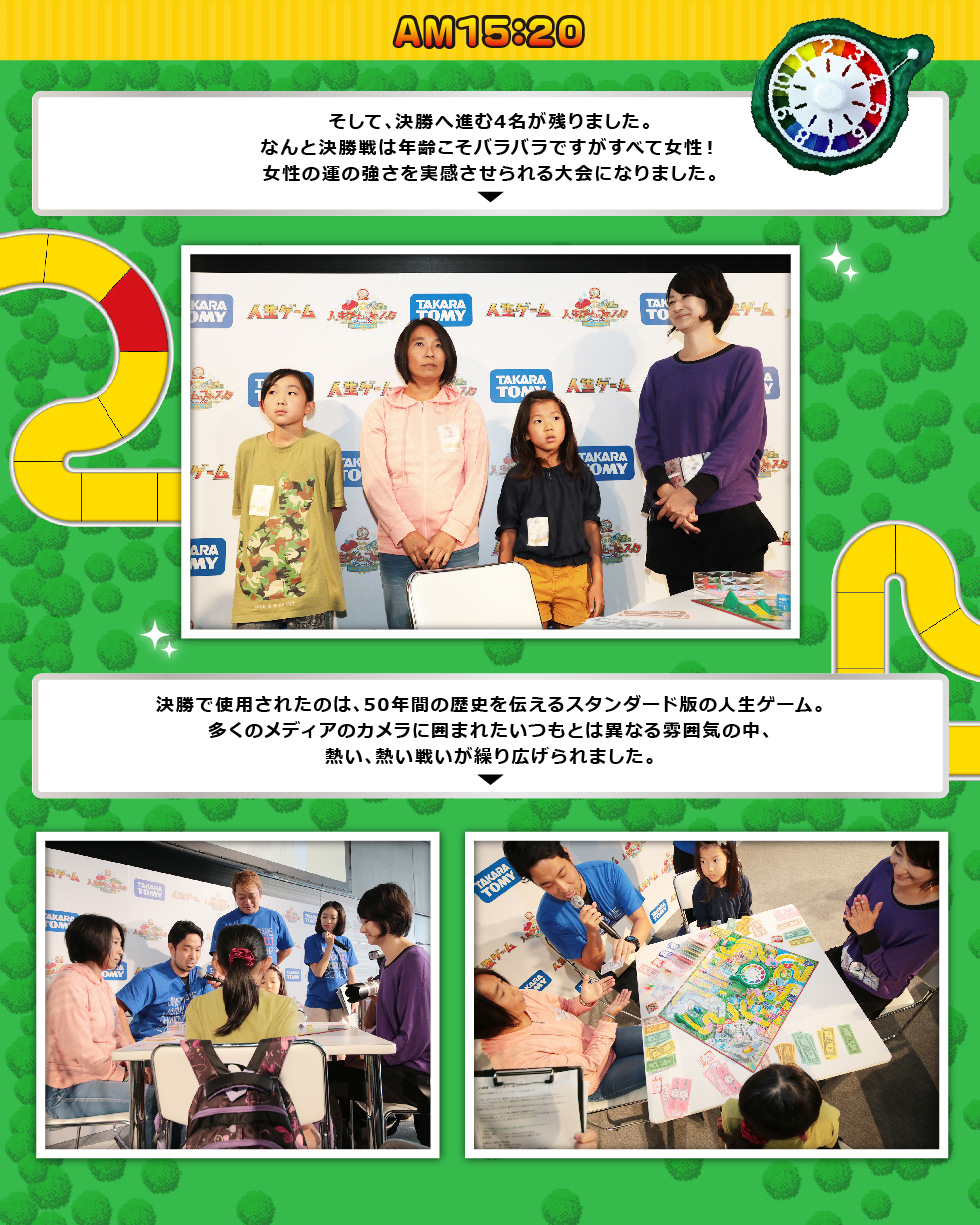 人生ゲーム日本一決定戦 レポート