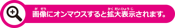 画像にオンマウスすると拡大表示されます。