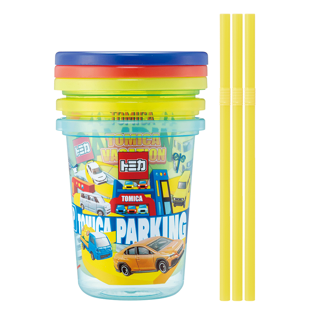 ストロー付タンブラー320ml3個セット