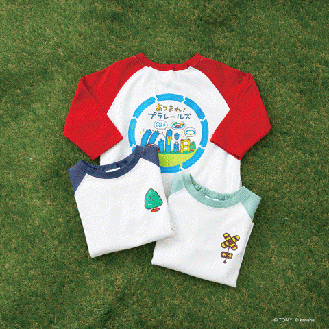 ビールーム(b.ROOM) レールズ・ジョーケーズ/ワンポイントラグランTシャツ(3種)