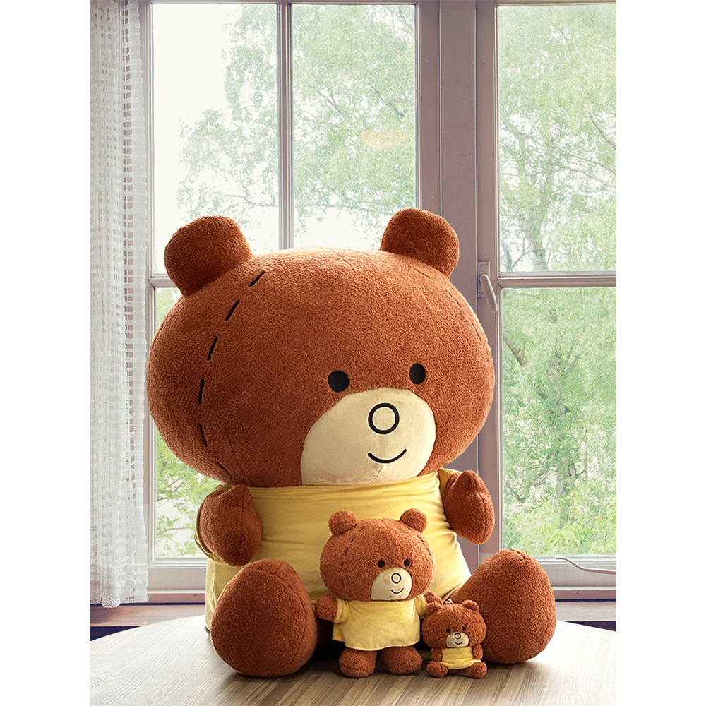 トム約70cmの大きなぬいぐるみ（非売品）完成！