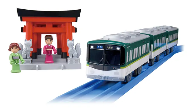 ご当地車両シリーズ 京都 京阪電車10000系＆稲荷神社
