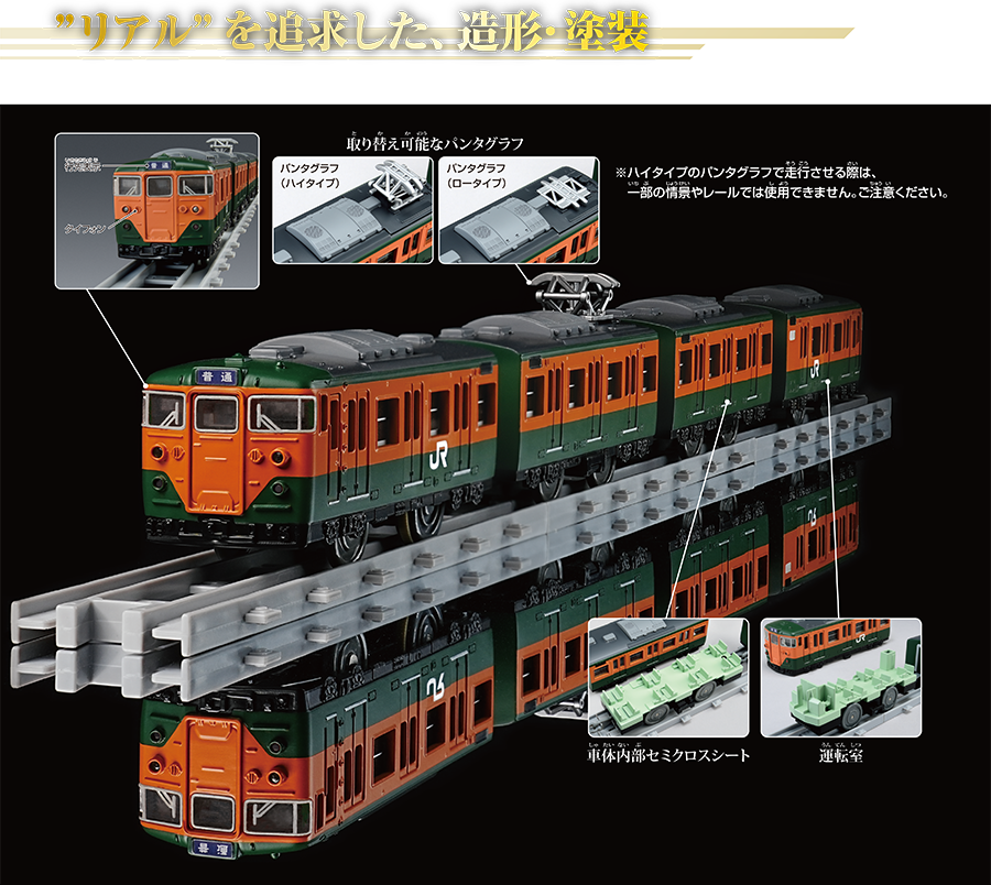 “リアル”を追求した、造形・塗装