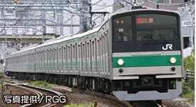 205系通勤電車（埼京線）の写真