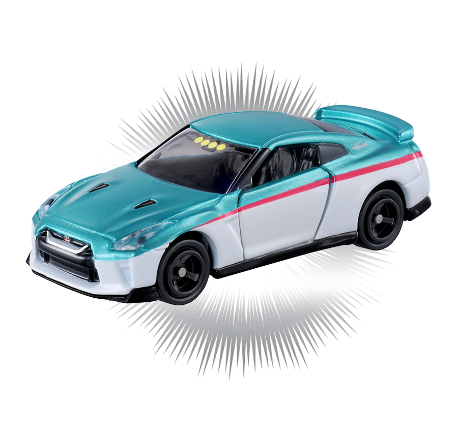 シンカリオンＣＷ トミカ日産 NISSAN GT-R（Ｅ５ はやぶさ）の写真
