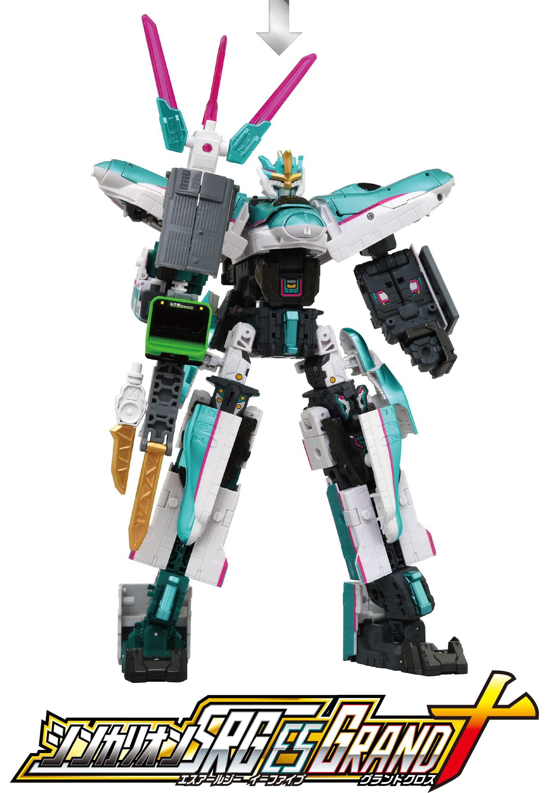 3体のＥ５はやぶさが合体！ シンカリオンSRG Ｅ５ グランドクロス