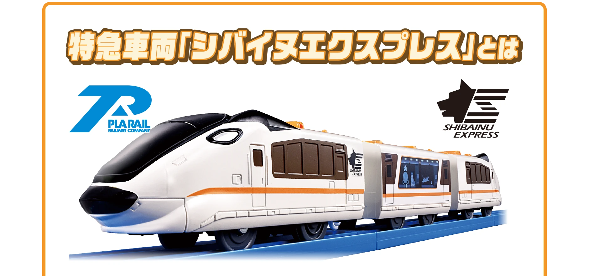 特急車両「シバイヌエクスプレス」とは