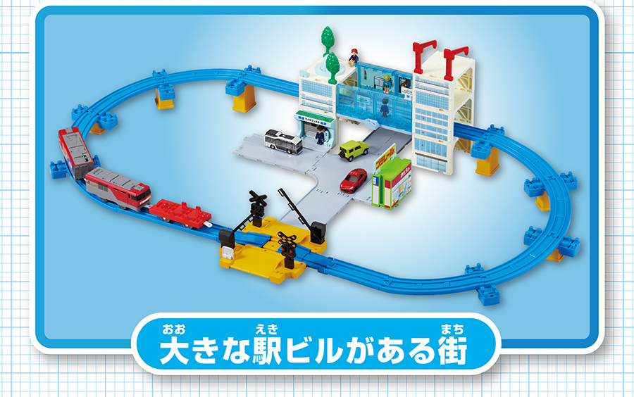 大きな駅ビルがある街