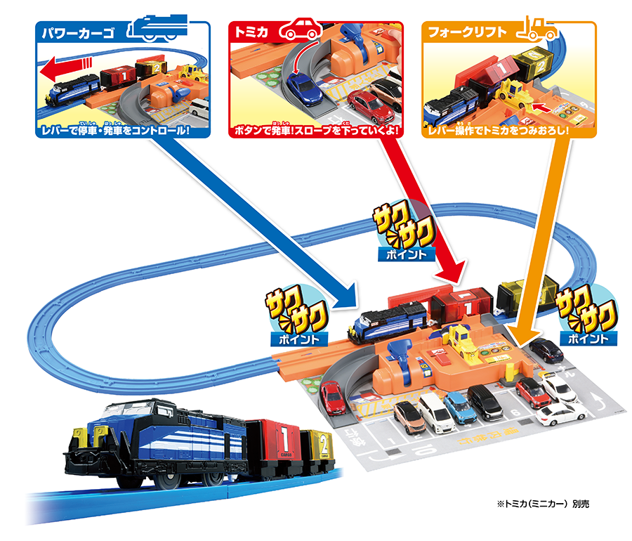 「トミカ」「パワーカーゴ」「フォークリフト」