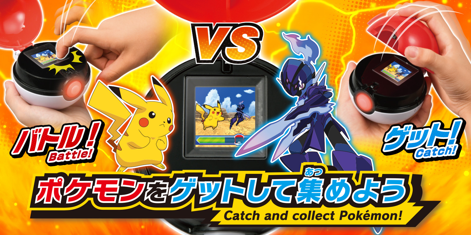 ポケモンをゲットして集めよう！