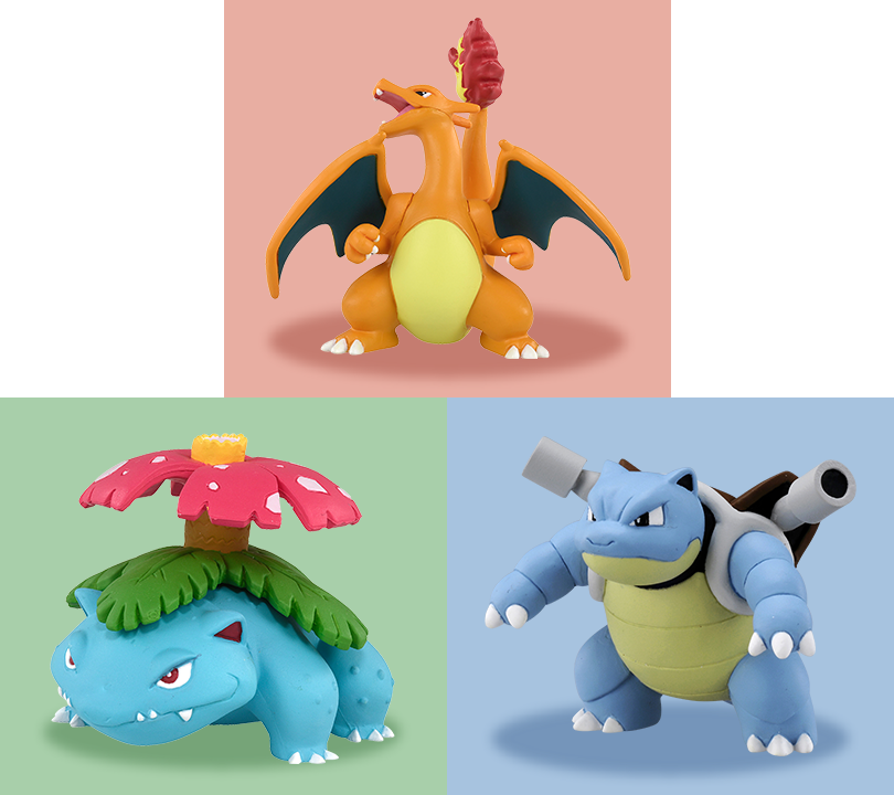 ポケモン30周年記念 モンコレ進化セット カントー地方