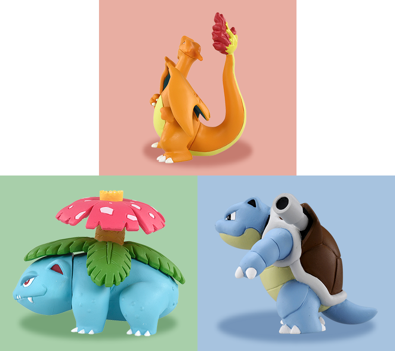 ポケモン30周年記念 モンコレ進化セット カントー地方