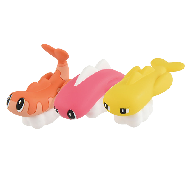 モンスターコレクション　シャリタツ（そったすがた・たれたすがた・のびたすがた）