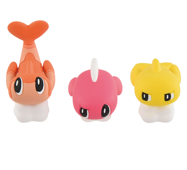 モンスターコレクション　シャリタツ（そったすがた・たれたすがた・のびたすがた）
