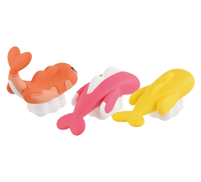 モンスターコレクション　シャリタツ（そったすがた・たれたすがた・のびたすがた）