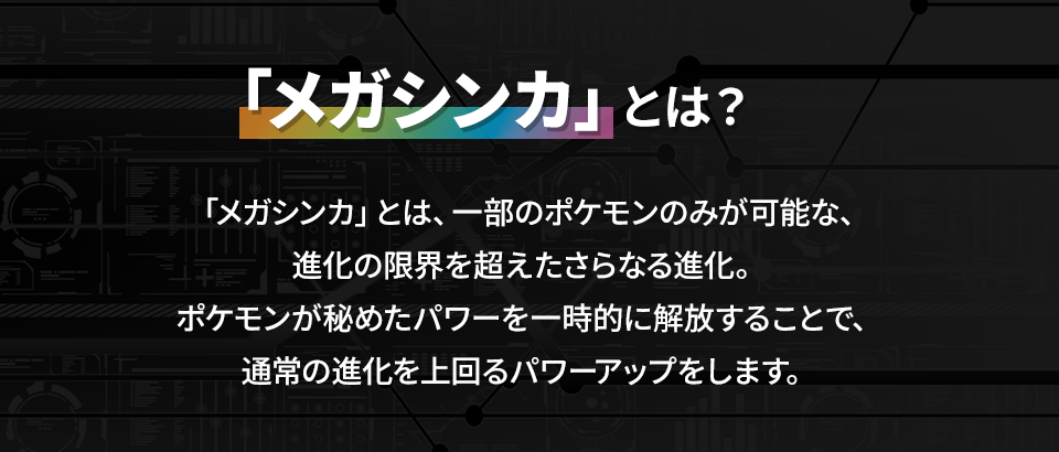メガシンカとは？