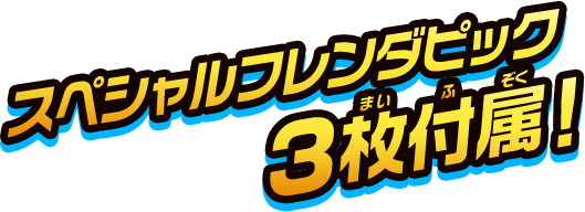 スペシャルフレンダピック３枚付属！