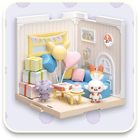 ポケピースハウスラウンジ（ヒバニー＆ニャスパー）