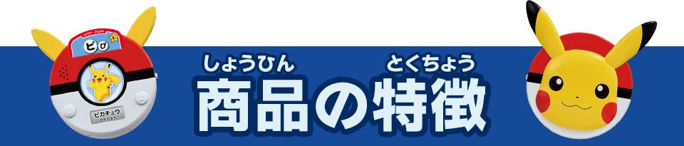 商品の特徴