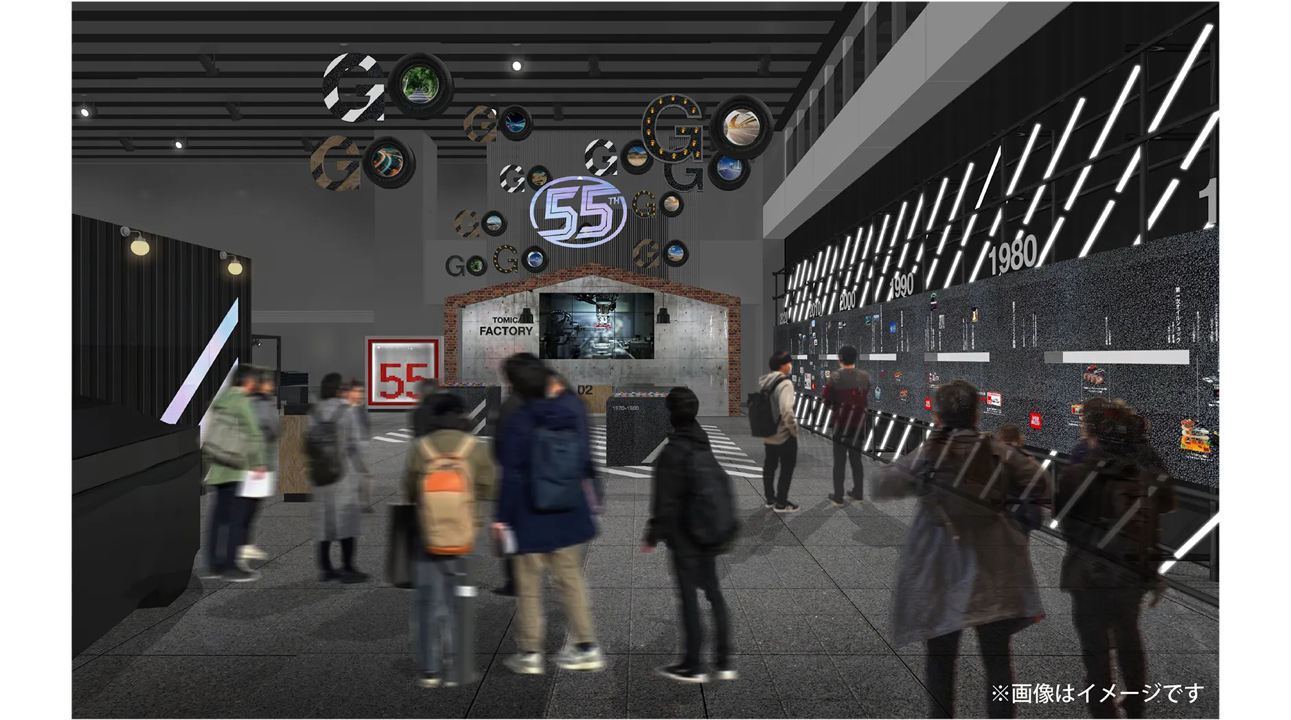 展示コーナーイメージ図