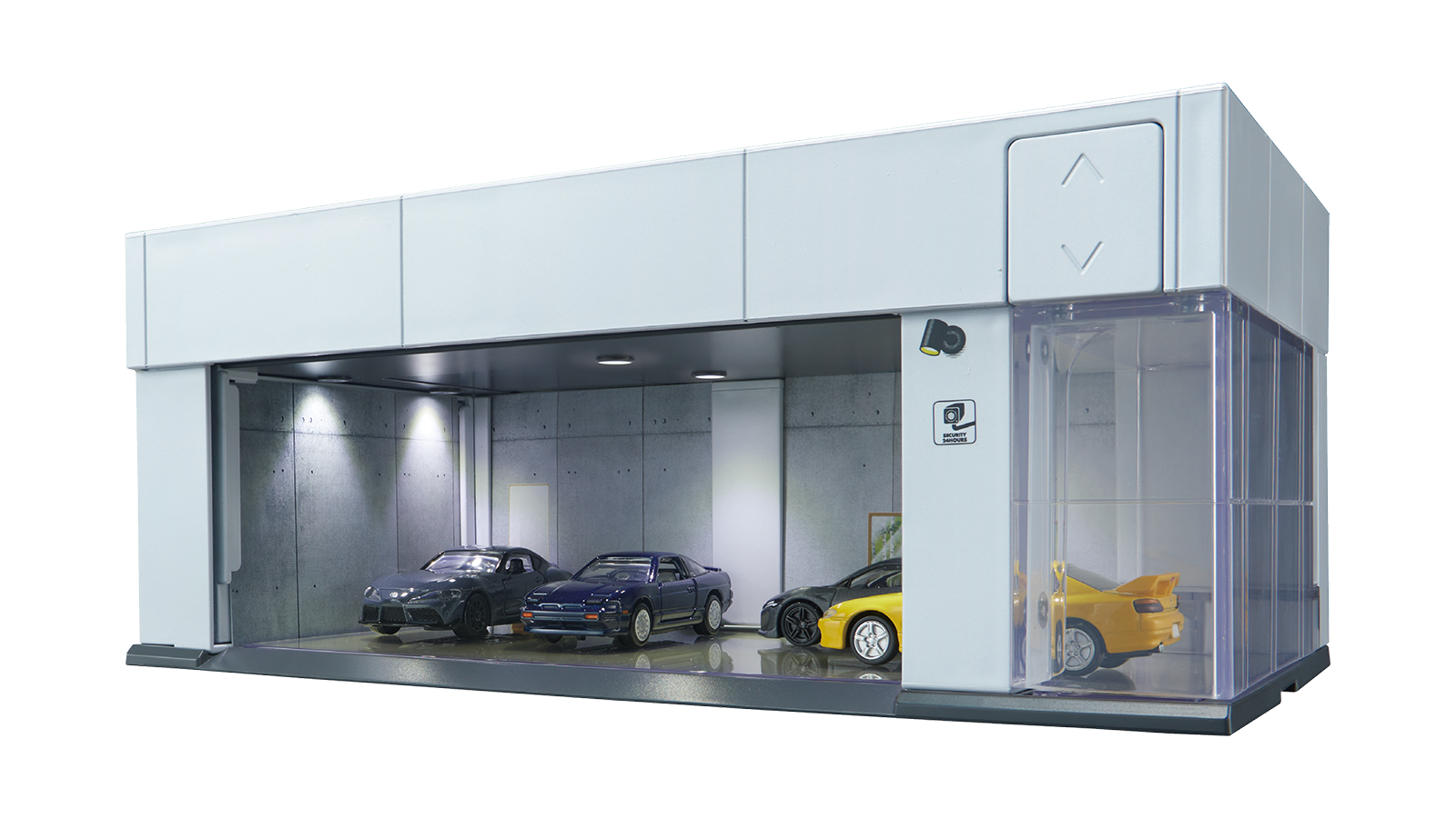 tomica GARAGE SILVER WHITE Standard Edition