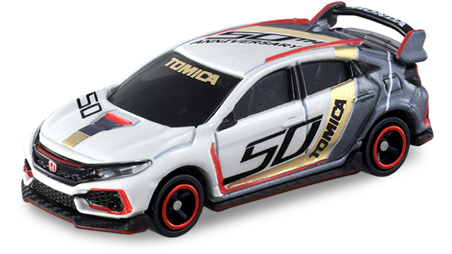 Honda シビック TYPE R トミカ50周年記念仕様　
designed by Honda