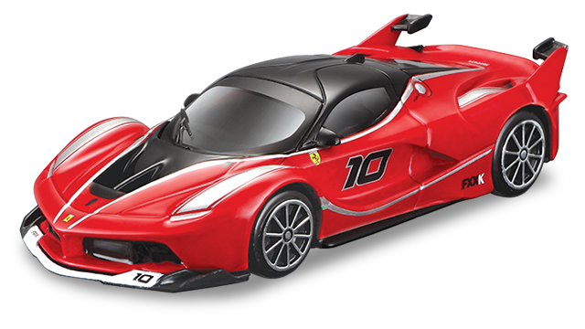 トミカプレゼンツ ブラーゴ レース＆プレイシリーズ 1:43
FXX K（赤）