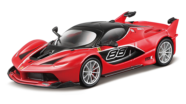 トミカプレゼンツ ブラーゴ シグネチャーシリーズ 1:43
FXX K（赤）