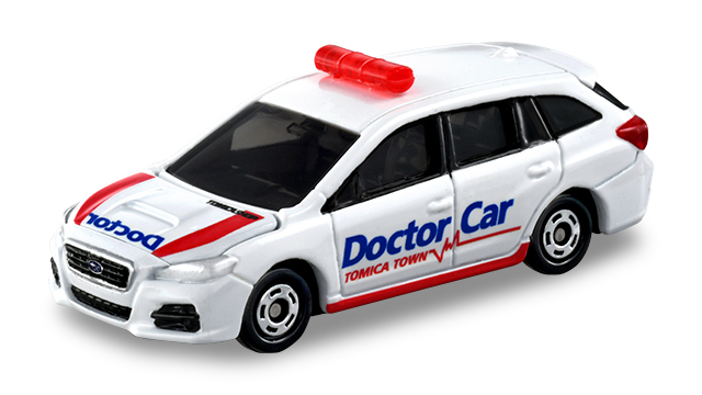 トミカショップオリジナル スバル レヴォーグ トミカタウンドクターカー仕様