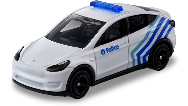 AEON NO.83 テスラ モデル Y ベルギー警察パトロールカーデザイン仕様