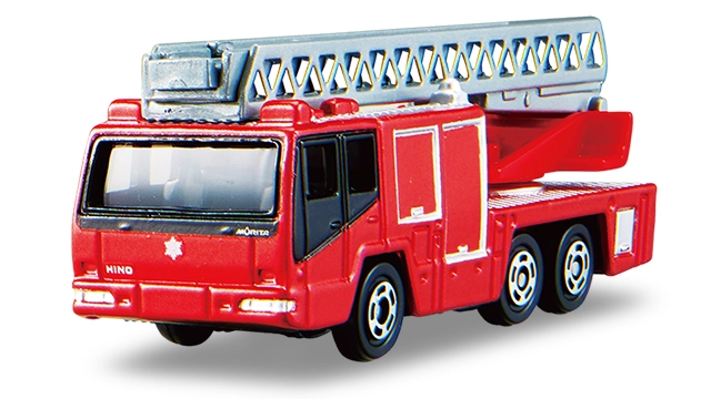 トミカビークルタウン 変形はしご消防車（トミカ付き）