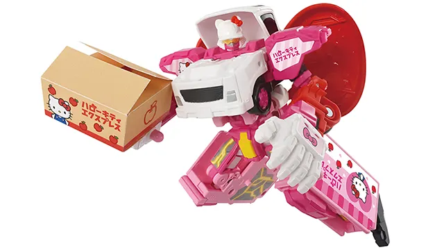 トミカ ジョブレイバー TJBEX キャリーブレイバー ハローキティ エクスプレス トラック