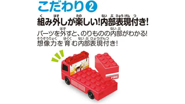 トミカ・プラレールブロック ファイヤーレスキューセット