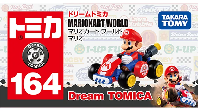 ドリームトミカ NO.164 マリオカート ワールド マリオ
