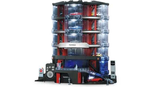 Automated tomica PARKING with showroom
