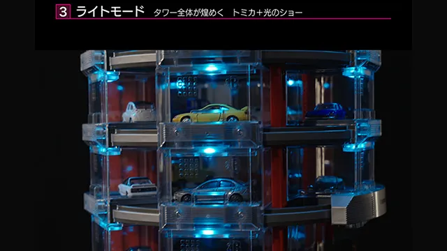 Automated tomica PARKING with showroom