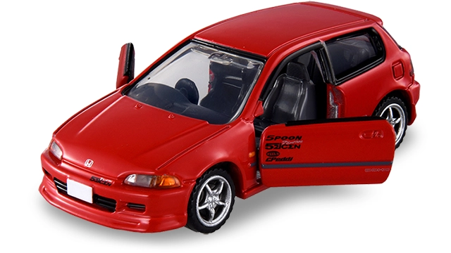 トミカプレミアムｕｎｌｉｍｉｔｅｄ 頭文字D ホンダ シビック SiR-II（EG6）（庄司 慎吾）