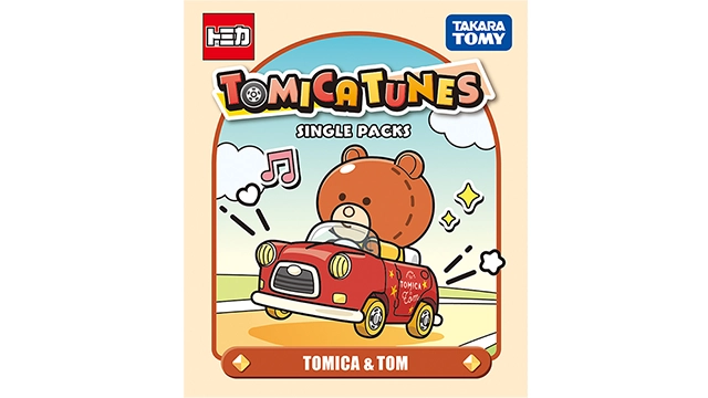 TOMICA TUNES SINGLE PACKS TOMICA&TOM