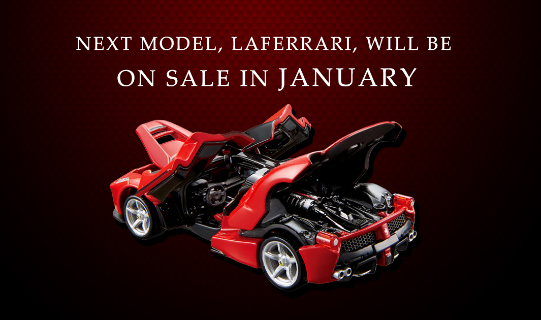 NEXT MODEL,LA FERRARI,WILL BE COMING SOON